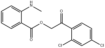 2-(2,4-dichlorophenyl)-2-oxoethyl 2-(methylamino)benzoate|