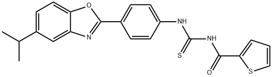 N-[4-(5-isopropyl-1,3-benzoxazol-2-yl)phenyl]-N