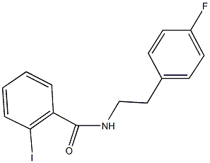 N-[2-(4-fluorophenyl)ethyl]-2-iodobenzamide Structure