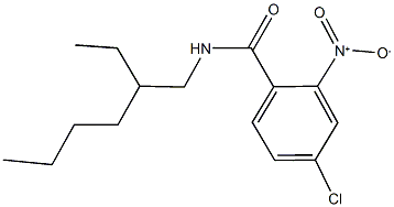 4-chloro-N-(2-ethylhexyl)-2-nitrobenzamide,432500-85-1,结构式