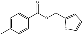 2-furylmethyl 4-methylbenzoate Structure