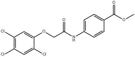 433320-24-2 methyl 4-{[(2,4,5-trichlorophenoxy)acetyl]amino}benzoate