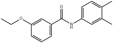 N-(3,4-dimethylphenyl)-3-ethoxybenzamide Structure