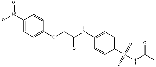 433707-33-6 N-{4-[(acetylamino)sulfonyl]phenyl}-2-{4-nitrophenoxy}acetamide