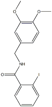 N-(3,4-dimethoxybenzyl)-2-iodobenzamide Structure