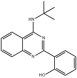 433966-69-9 2-[4-(tert-butylamino)-2-quinazolinyl]phenol