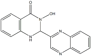 3-hydroxy-2-(2-quinoxalinyl)-2,3-dihydro-4(1H)-quinazolinone,438195-89-2,结构式
