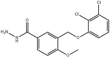 438218-58-7 3-((2,3-二氯苯氧基)甲基)-4-甲氧基苯甲酰肼