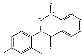 438224-58-9 N-(4-fluoro-2-methylphenyl)-2-nitrobenzamide