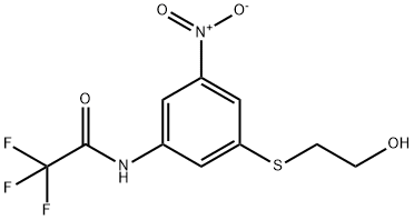 438229-71-1 2,2,2-trifluoro-N-{3-[(2-hydroxyethyl)sulfanyl]-5-nitrophenyl}acetamide