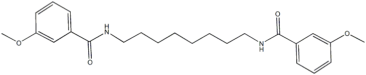 438453-52-2 3-methoxy-N-{8-[(3-methoxybenzoyl)amino]octyl}benzamide