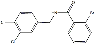 2-bromo-N-(3,4-dichlorobenzyl)benzamide Structure