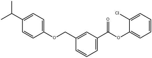 438465-31-7 2-chlorophenyl 3-[(4-isopropylphenoxy)methyl]benzoate
