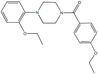 1-(4-ethoxybenzoyl)-4-(2-ethoxyphenyl)piperazine|