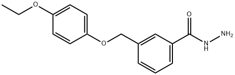 3-[(4-ethoxyphenoxy)methyl]benzohydrazide Structure