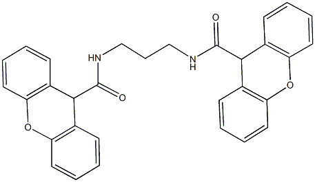 438529-23-8 N-{3-[(9H-xanthen-9-ylcarbonyl)amino]propyl}-9H-xanthene-9-carboxamide