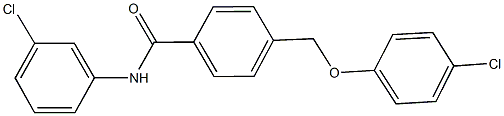 4-[(4-chlorophenoxy)methyl]-N-(3-chlorophenyl)benzamide|