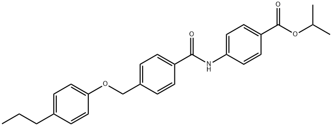 438530-99-5 isopropyl 4-({4-[(4-propylphenoxy)methyl]benzoyl}amino)benzoate