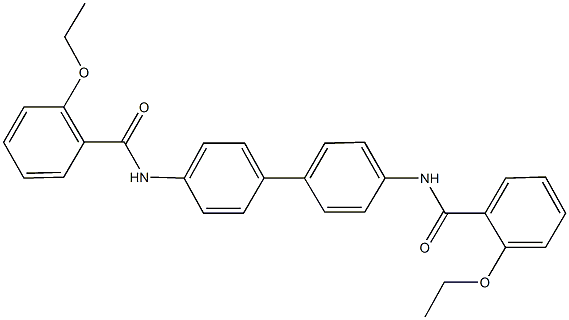 2-ethoxy-N-{4'-[(2-ethoxybenzoyl)amino][1,1'-biphenyl]-4-yl}benzamide,438608-54-9,结构式