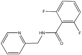 2,6-difluoro-N-(2-pyridinylmethyl)benzamide Structure