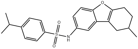 441292-52-0 4-isopropyl-N-(8-methyl-6,7,8,9-tetrahydrodibenzo[b,d]furan-2-yl)benzenesulfonamide