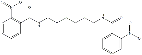 2-nitro-N-[6-({2-nitrobenzoyl}amino)hexyl]benzamide Structure