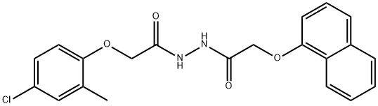 443646-21-7 2-(4-chloro-2-methylphenoxy)-N'-[(1-naphthyloxy)acetyl]acetohydrazide