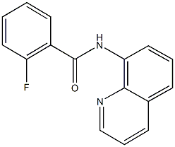 2-fluoro-N-(8-quinolinyl)benzamide,443647-45-8,结构式
