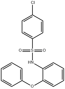 4-chloro-N-(2-phenoxyphenyl)benzenesulfonamide,443662-63-3,结构式