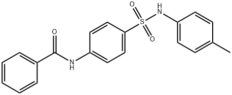 N-[4-(4-toluidinosulfonyl)phenyl]benzamide,443664-92-4,结构式