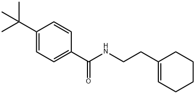 4-tert-butyl-N-[2-(1-cyclohexen-1-yl)ethyl]benzamide|