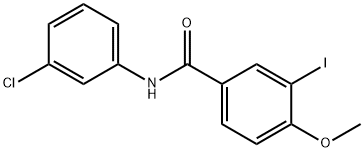 444110-86-5 N-(3-chlorophenyl)-3-iodo-4-methoxybenzamide