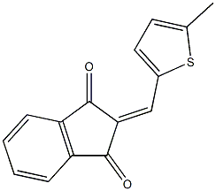 444117-63-9 2-[(5-methyl-2-thienyl)methylene]-1H-indene-1,3(2H)-dione