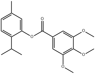 2-isopropyl-5-methylphenyl 3,4,5-trimethoxybenzoate|