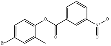 444149-54-6 4-bromo-2-methylphenyl 3-nitrobenzoate