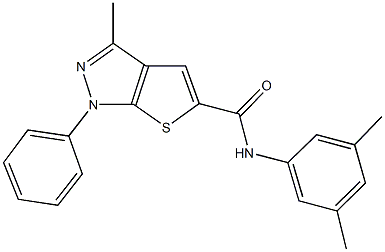 444152-64-1 N-(3,5-dimethylphenyl)-3-methyl-1-phenyl-1H-thieno[2,3-c]pyrazole-5-carboxamide