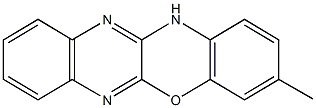 3-methyl-12H-quinoxalino[2,3-b][1,4]benzoxazine,444791-28-0,结构式