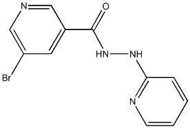 5-bromo-N'-(2-pyridinyl)nicotinohydrazide,444791-94-0,结构式