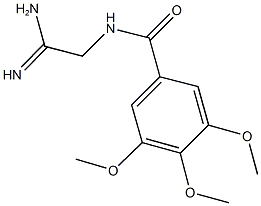 N-(2-amino-2-iminoethyl)-3,4,5-trimethoxybenzamide Structure