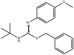 444907-82-8 benzyl N-(tert-butyl)-N'-(4-methoxyphenyl)imidothiocarbamate