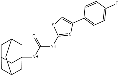 444933-73-7 N-(1-adamantyl)-N'-[4-(4-fluorophenyl)-1,3-thiazol-2-yl]urea