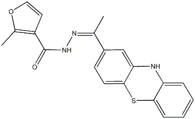 444934-95-6 2-methyl-N'-[1-(10H-phenothiazin-2-yl)ethylidene]-3-furohydrazide