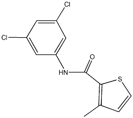 N-(3,5-dichlorophenyl)-3-methyl-2-thiophenecarboxamide Structure