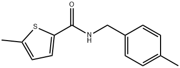 5-methyl-N-(4-methylbenzyl)-2-thiophenecarboxamide|