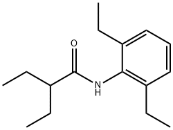 N-(2,6-diethylphenyl)-2-ethylbutanamide,444997-93-7,结构式
