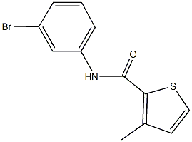 N-(3-bromophenyl)-3-methylthiophene-2-carboxamide,444999-03-5,结构式