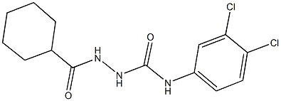 445001-53-6 2-(cyclohexylcarbonyl)-N-(3,4-dichlorophenyl)hydrazinecarboxamide