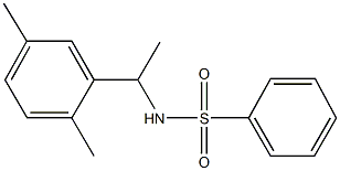 445001-91-2 N-[1-(2,5-dimethylphenyl)ethyl]benzenesulfonamide