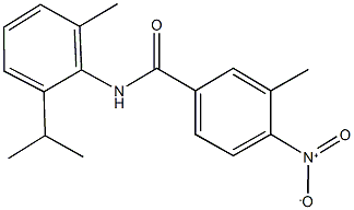 4-nitro-N-(2-isopropyl-6-methylphenyl)-3-methylbenzamide Structure