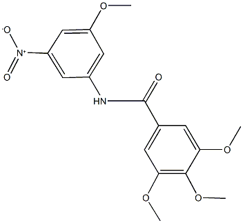 N-{3-nitro-5-methoxyphenyl}-3,4,5-trimethoxybenzamide Structure